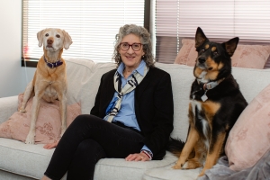 Dr. Williams with Canine Staff
